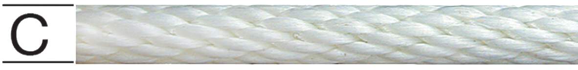 1159712 - Polypropylen-Seile spiralgeflochten