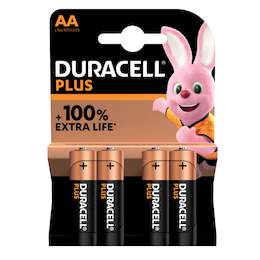 1278836 - Alkali Batterie AA Plus 4er- Pack MN1500BPLUS-B4NEU