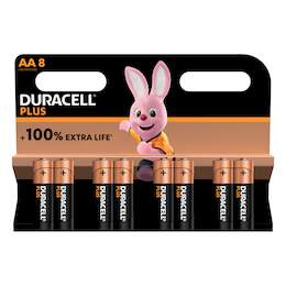 1278837 - Alkali Batterie AA Plus 8er- Pack MN1500BPLUS-B8NEU