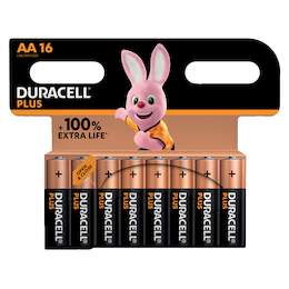 1278839 - Alkali Batterie AA Plus 16er- Pack MN1500BPLUS-B16NEU