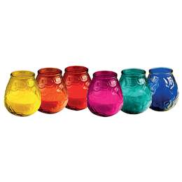 1288369 - Partyglas färbig, sort. rt, gb, oran, türk, pink, gr