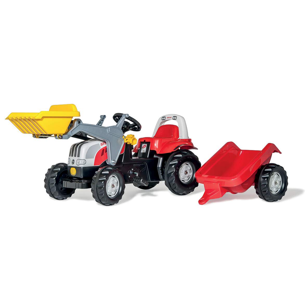 1290267 - Traktor Steyr mit Anhänger und Lader