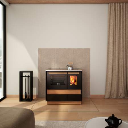 1292416 - Festbrennstoffherd Dachstein Alpin links