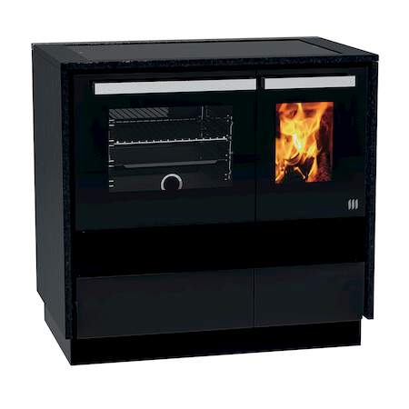 1292417 - Festbrennstoffherd Dachstein Modern rechts