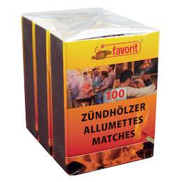 1294360 - Zündhölzer 5,6 cm 100 Stk 3er Pack
