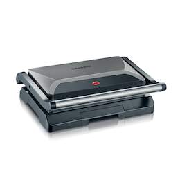 1294459 - Plattengriller KG 2394 schwarz silber 800W