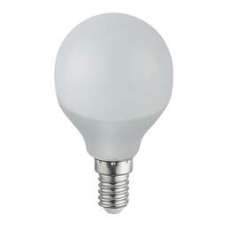 1306917 - LED-Globe E14 4,9W 470lm Keramik opal 3000K