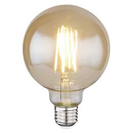 1306872 - LED-Globe E27 7W 700lm Fila Glas amber 2700K