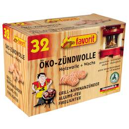 1294328 - Zündwolle Öko 32 Stk/Karton