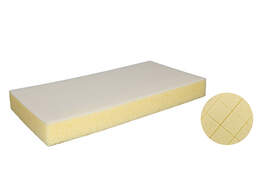 1315163 - Schwammauflage Hydro gerastert 140x280x30mm, Klett,zu 1315162