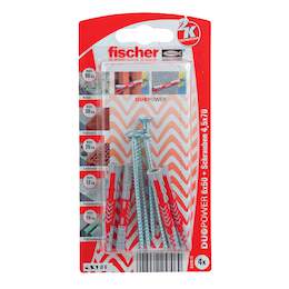 1234324 - Dübel DUOPOWER S K m.Schraube Blisterkarte