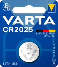 1157216 - Varta Knopfzelle Lithium 2025/6025 3 V B1 1 Stk./Bl.