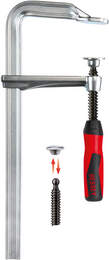 1316972 - Schraubzwinge Ganzstahl 300x140mm, 2K-Griff