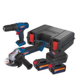 1318536 - Akku-Maschinenset WB-18V CPF mit 2x 4,0 Ah-Akku + Koffer