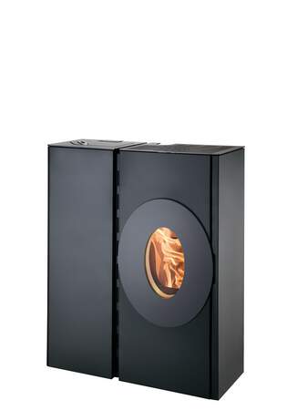 1285363 - Pelletofen HSP 4.0 F2-02 schwarz-glänzend