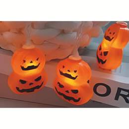 1316848 - Kürbis Lichterkette mit 10 LED´s