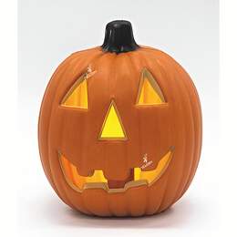 1316852 - LED Halloween Kürbis ca. 20,5x15,5x19 cm