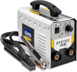 1318801 - MMA/WIG-Schweißgerät  Gystech 180 LA inkl. Helm Techno, 230V