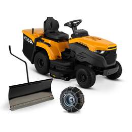 1319164 - Rasentraktor Estate 598 W Spez inkl. Schneeschild u. -ketten