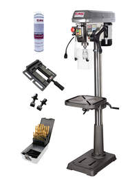 1316473 - Keilriemen-Säulenbohrmaschine KBM 16 SN SET