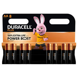 1317486 - Alkali Batterie AA 8er-Pack Plus Power Boost MN1500 Mignon