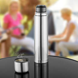 1319328 - Isolierflasche aus Edelstahl ca. 1L