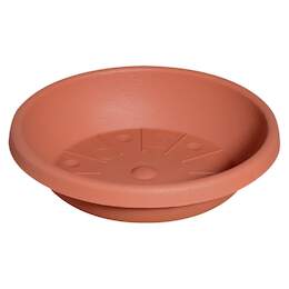 1291341 - Untersetzer Cylindro Kunstst. terracotta, DM 13cm