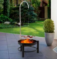 1320160 - Schwenkgrill mit Feuerschale und Seilzug