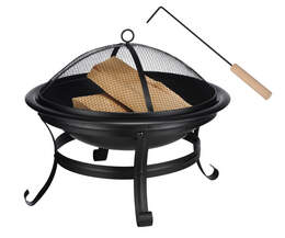 1320165 - Feuerstelle aus Stahl mit Funkenschutz