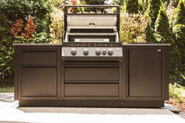 1321206 - Gasgrill Oasis Compact 105 Mattschwarz, mit BIG32-1