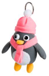 1323434 - Reflektor Anh&auml;nger Pingu EN71 silber
