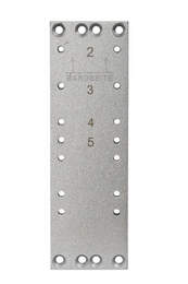 1325141 - T&uuml;rschlie&szlig;er Grundplatte TZB 2535 f&uuml;r TS 2500 Silber