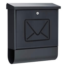 1325168 - Briefkasten Lucenta 2701 ANT Kunststoff, HxBxT: 425x380x115