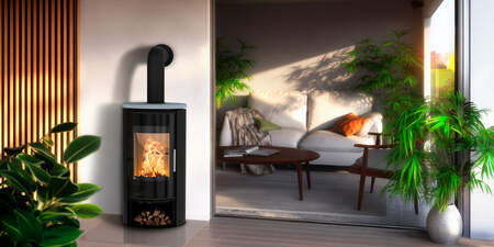 1316724 - Kaminofen Kobe Speckstein