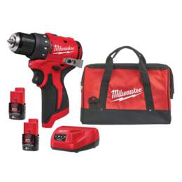 1325533 - Akku-Bohrschrauber M12BLDDRC 2x 2,0 Ah-Akku, Tasche, Ladeg.