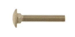 1125415 - Torbandschraube Edelstahl A2 DIN603 m. Muttern