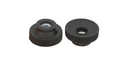 1177931 - R&auml;ndelmuttern schwarz Polyamid