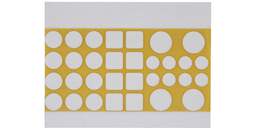 1253152 - Filzgleiter Sortiment 33-tlg. selbstklebend weiss 1Stk.