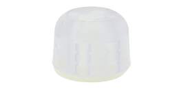 1260828 - T&uuml;rpuffer KU transparent selbstkl.,DM30x22mm,1Stk.