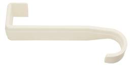 1305978 - T&uuml;rhaken 85 mm 2 Stk Kunststoff weiss