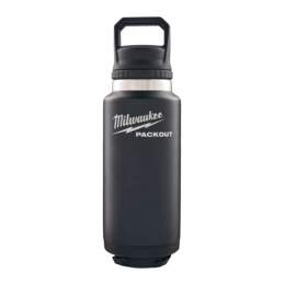 1309016 - Thermosflasche m.Schraubdeckel PACKOUT schwarz 1065 ml