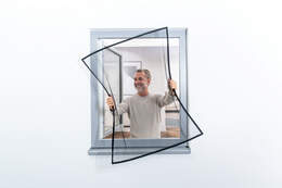 1328050 - Insektenschutz Fenster anth. Pop-Up Screen, 100x120cm
