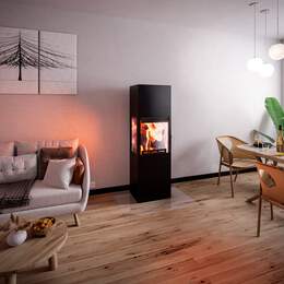 1318446 - Kaminofen Salzburg l HSC easy tiefschwarz