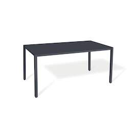 1295375 - Tisch Garda schwarz Stahl, 150x80cm
