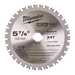1323371 - Kreiss&auml;geblatt f&uuml;r Metall 150/20 mm Z34