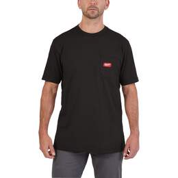 1296539 - Arbeits-T-Shirt schwarz mit UV-Schutz