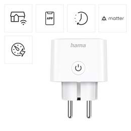 1328696 - WLAN-Steckdose Matter sprach- appgesteuert, Strommessger&auml;t