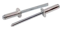 1329392 - Blindniete 5.0x6.0 Alu/Stahl, Blister 50 Stk.