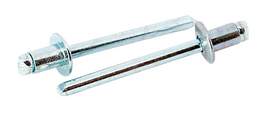 1329398 - Blindniete 4.0x10.0 Alu/Stahl, Blister 100 Stk.