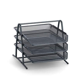 1330293 - Dokumentenablage Mesh anthraz. 35,5x29,5x27cm